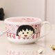 thumbnail image 1 of Sanrio Hellokitty-cuenco de cerámica Kawaii para fideos instantáneos, cuenco para sopa de fideos instantáneos, vajilla para estudiantes, horno microondas, 1 of 4