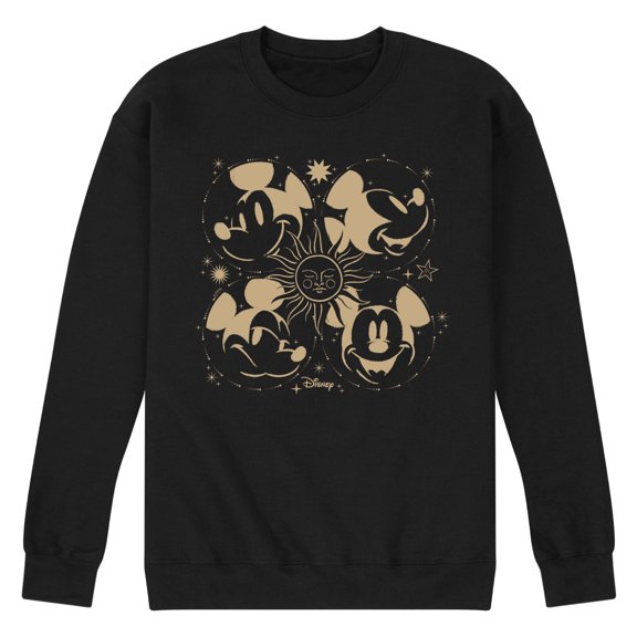 Disney - Mickey Star - Men's Crew Neck Fleece Pullover