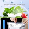 thumbnail image 6 of 10/30 Pcs Reusable Aluminum Foil Sealable Storage Bags, 3 Sizes Leak Proof Zipper Freezer Bags With Zip Lock & Label Food Preservation For Veggies, 6 of 10