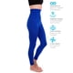 thumbnail image 3 of Leggins Homma de cintura alta para posparto, tamaño XL, color azul, 3 of 7