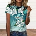 thumbnail image 1 of T-Shirt à Manches Courtes Imprimé 3d Fleur de Rose pour Femmes Été Mignon Chien Graphiques T-Shirt Col Rond TP-6TG, 1 of 5
