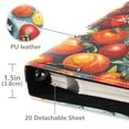 thumbnail image 3 of FORMRS 3 Ring Photo Album 4"x6" Self Adhesive Large Capacity PU Leather Cover, Red Tomatoes, 3 of 8