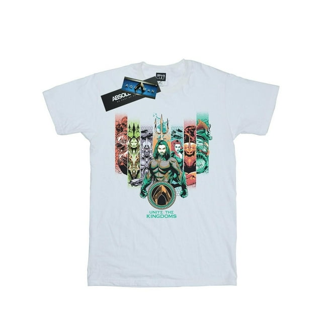 DC Comics Garçon Aquaman Unite The Kingdoms T-Shirt