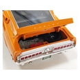 thumbnail image 4 of 1968 Shelby GT500 KR Orange Metallic with White Stripes Limited Edition to 348 pieces Worldwide 1/18 Diecast Model Car by ACME, 4 of 6