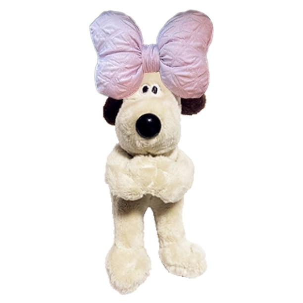 Car Turn Signal Wiper Cartoon Decoration Mini Cute Dog Plush Toy Interior Accessories Doll Ornaments Purple