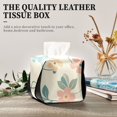 thumbnail image 5 of Flowers with Leaves Full Napkin Dispenser Leather Paper Napkins Holders Elegant Modern Fancy for Kitchen Dining Room Table Decor, 5 of 7