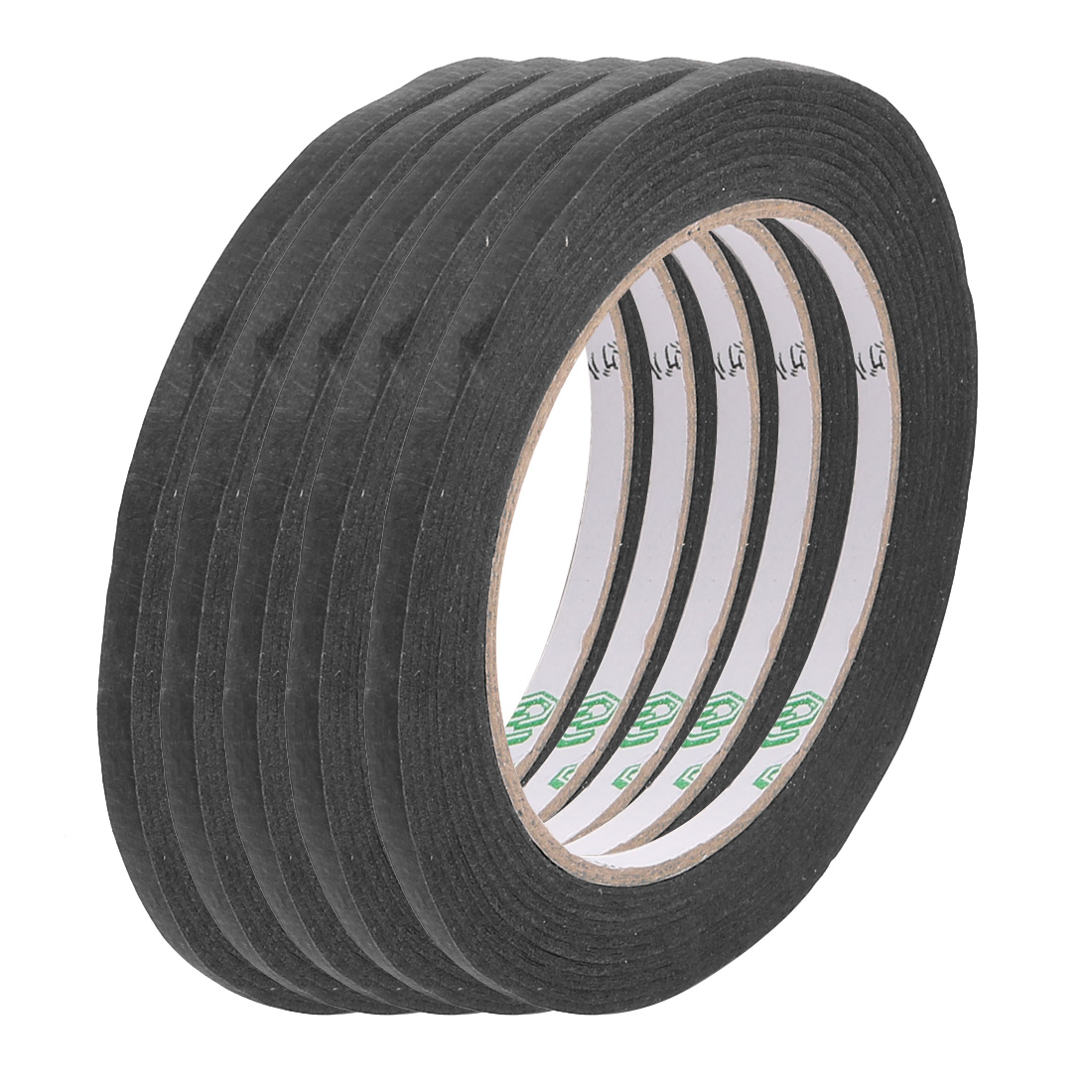 Black Easy Release Painters Masking Tape 55 yds Length x 0.2" Width