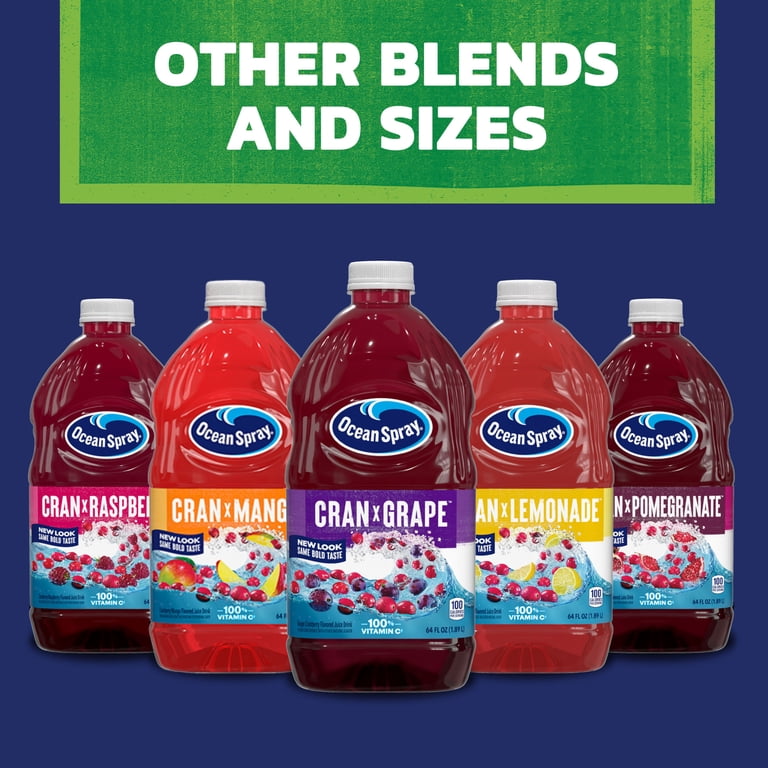 Ocean Spray Cran-Apple Juice Drink, 64 fl oz, 8 Pack photo 8