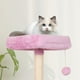 thumbnail image 4 of Árbol para Gatos MIAO PAW Rosa Torre Interior para Gatos con Poste para Rascar, 4 of 7