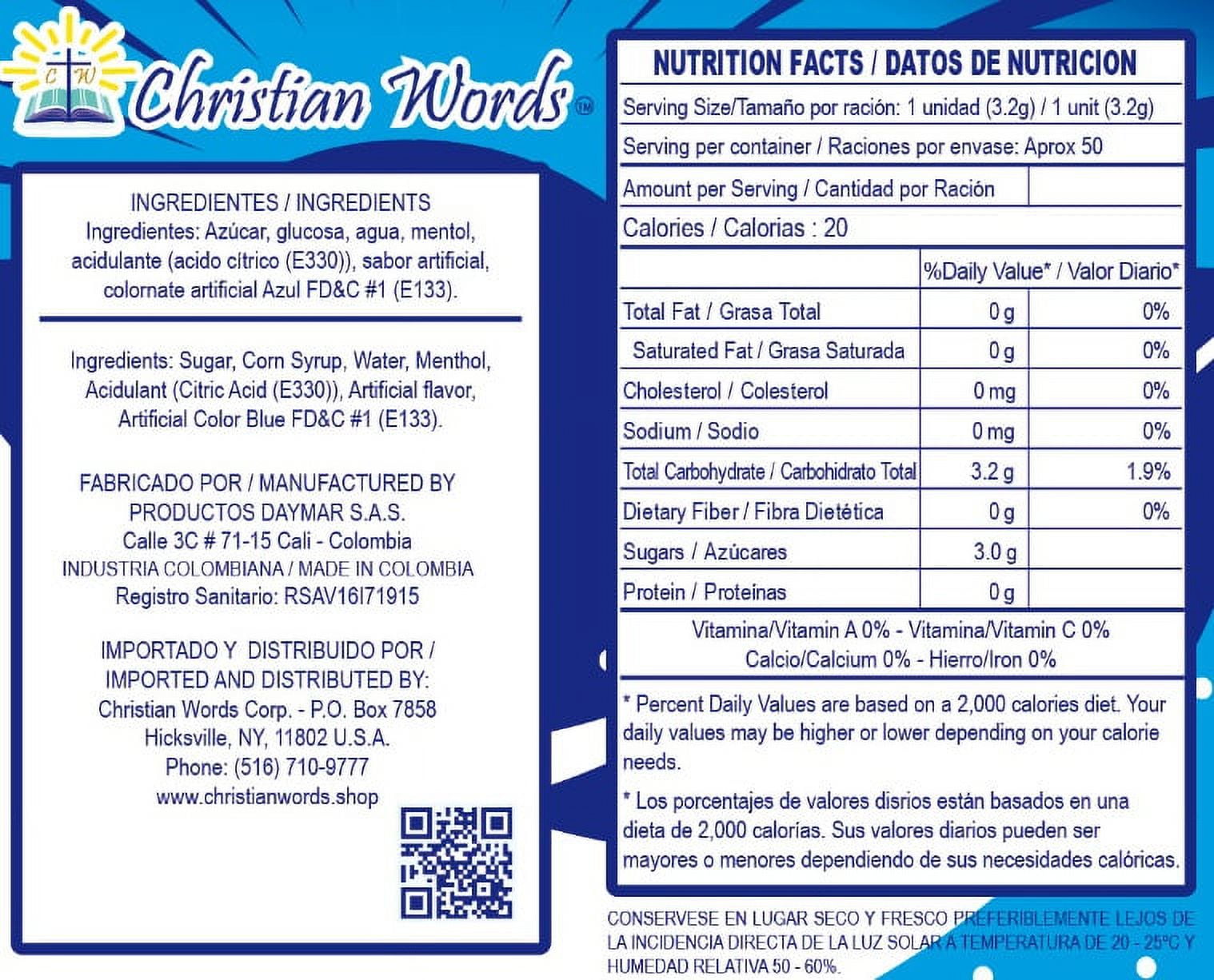 Christian Words Mints