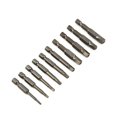 thumbnail image 4 of 10 Pcs Magnetic Screwdriver Bit 1/4inch Hex Shank 50mm Pentagonal Head 2.15-7.35mm Steel Nuts Remover For Electric Drill Parts, 4 of 6