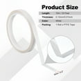 thumbnail image 2 of Uxcell High-temperature PTFE Tape, 0.2 Inch x 33 Feet Adhesive PTFE Coated Fabric Tape PTFE Adhesive Tape, White, 0.13mm Thick, 2 of 5