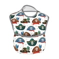 thumbnail image 2 of Hirioo Pirate Hats for Baby Waterproof Pocket Bib Adjustable Closed for Babies Toddlers with Large Pocket 6-24Months, 2 of 8