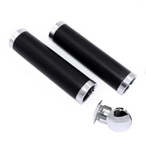 Upanbike Bike Handlebar Grips Microfiber Leather 22.2mm Lock-on Bike Grips Black