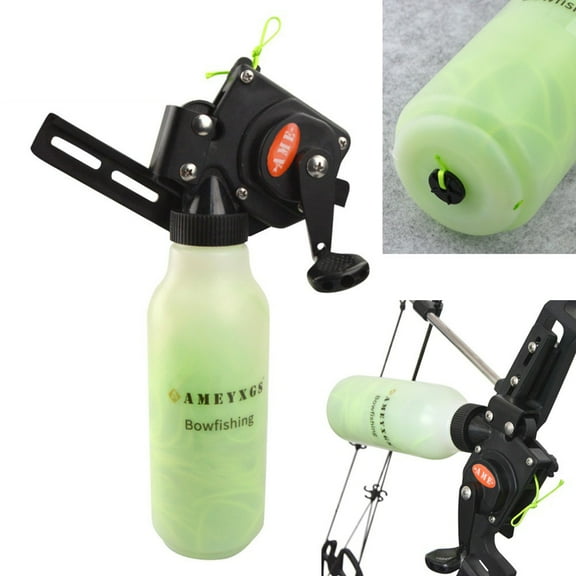 SHARROW Archery Bowfishing Spincast Reel 40M Rope Pot Compound Recurve Bow Fishing Tool
