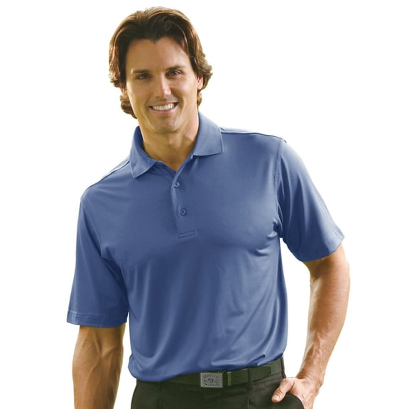 Monterey Club Men's Performance Jersey Solid Golf Polo Shirt #1045