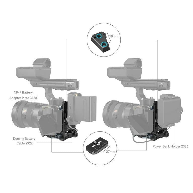 SmallRig 4064B Compact V-Mount Battery Mounting System