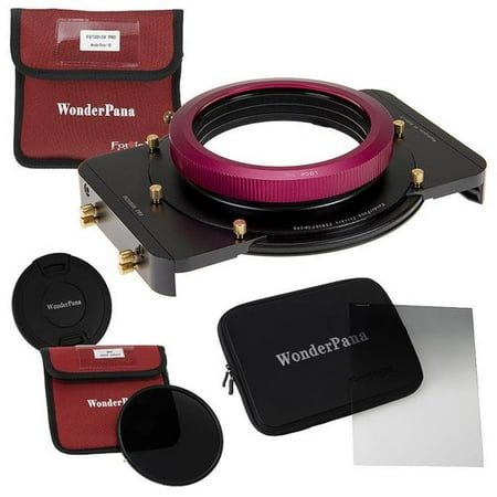 UPC: 0847372044856 | Fotodiox WPFA-Esntl-ND16-6HE-FX816f28 ND16 & GND 0.6HE Filter Holder for Fujifilm WR Lens