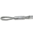 thumbnail image 3 of Calcetines para arrojar de Cables, de Agarre, Ajuste de Alambre de de Diámetro, 3.9 Pies de (acero Galvanizado) Gloria Agarre de tracción de cables, 3 of 8