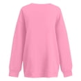 thumbnail image 6 of Liuinsasek V Neck Oversized Drop Soulder Sweatshirt for Women Solid Pullover Comfortable Top Fashion Casual Long Sleeve Winter clothes, 6 of 9