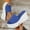 #264-Blue, variant on Women's Beach Sandals – Comfortable Chunky Open-Toe Vintage Style Slides for Summer Casual Outings