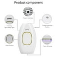 thumbnail image 3 of Yolispa Laser Hair Removal Device, Laser Permanent Hair Removal for Women and Men at-Home Hair Removal Device for Facial Legs Arms Whole Body, 5 Modes, 3 of 14