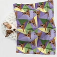 thumbnail image 6 of Pofeuu German Shepherd Dog Print Puppy Blanket,Dog Blankets,Pet Blanket Cozy Cat Blankets for Indoor Cats, Fuzzy Pet Blanket for Kitten Doggy Dog Blankets-Large, 6 of 8