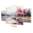 thumbnail image 2 of Designart "Forest Retreat Oasis II" Countryside Metal Art Print Set, 2 of 5