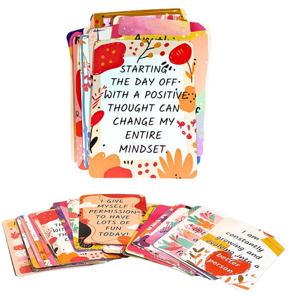 You Are Beautiful Self Love 30 Days Affirmation Cards Gift Set