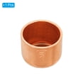 thumbnail image 3 of Uxcell 3/4 Inch ID Copper Pipe Fitting End Cap Sweat Plug Solder Connection Plumbing HVAC Air Conditioner, 3 of 6