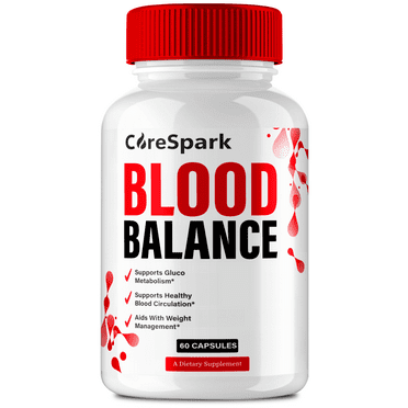 CoreSpark Blood Balance Capsules, Advanced CoreSpark Blood Formula Supplement Pills - Maximum Strength, All Natural Healthy Circulation & Stable Levels, Core Spark Health Reviews (1 Pack)