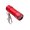 Red, variant on Lightweight 3 LED Pocket Torch, Keyring Flashlight for Emergencies, Travel & Daily Carry