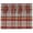 Gray-Red Striped, variant on Wool Plaid Scarf for Women & Men – Lightweight & Warm, Soft Breathable Checkered Scarf, Classic Tartan Wrap for Winter (Multi-Color)