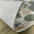 thumbnail image 4 of Ambesonne Monstera Place Mats Set of 4, Minimalist Floral Romance, Standard Size, Pale Reseda Green Sepia, 4 of 5