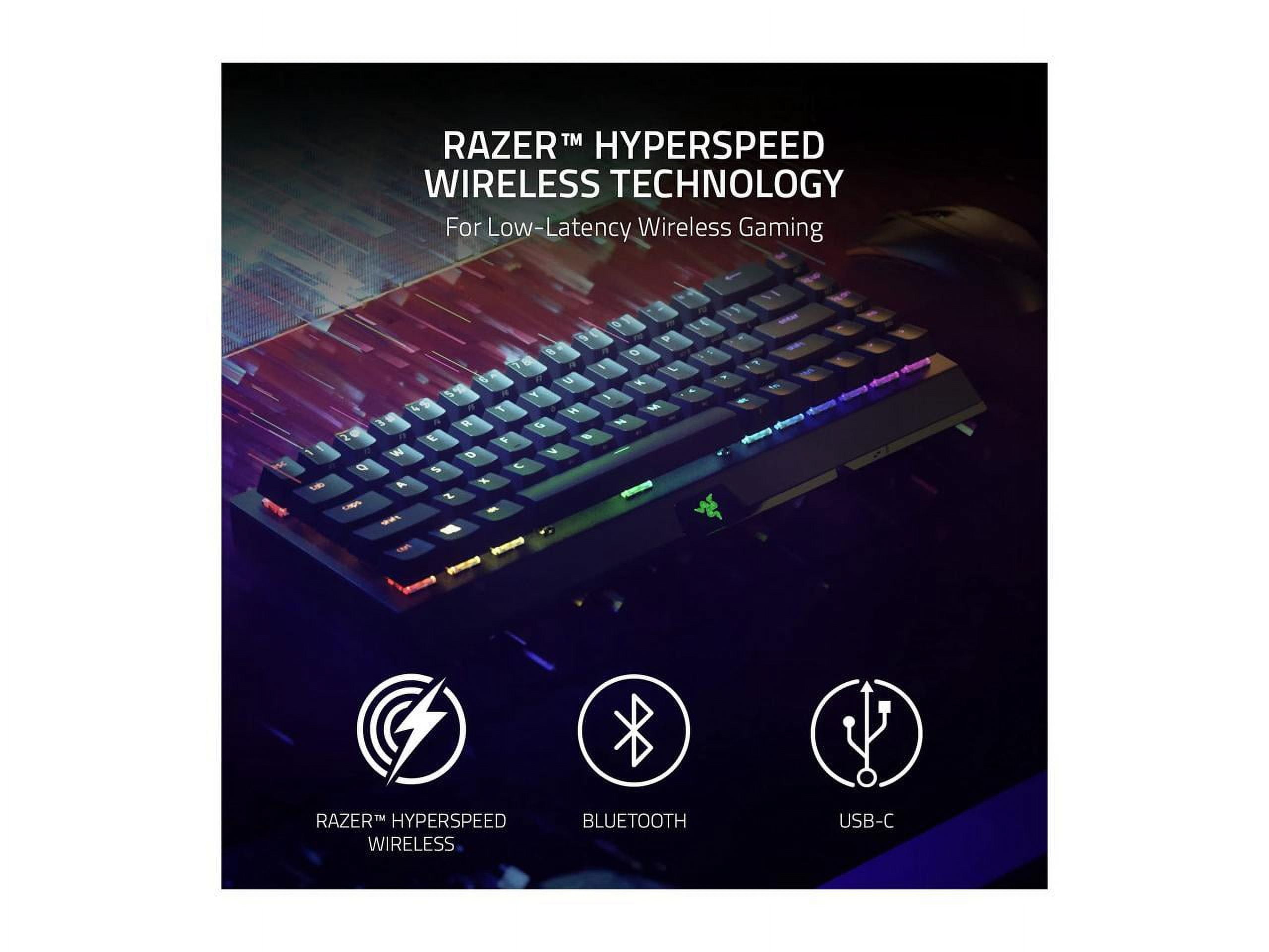 Razer BlackWidow V3 Mini HyperSpeed - 65% Wireless Mechanical Gaming K –  Ghostly Engines
