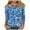 Multicolor Plus Size Blouse for Women_g, variant on CYMMPU Loose Fit Round Neck Spring Tops Blouses for Women Dressy Casual Tunic Tops Flower Printed Fall Trendy Shirts 3/4 Sleeve Lightweight Basic Tees Multicolor M