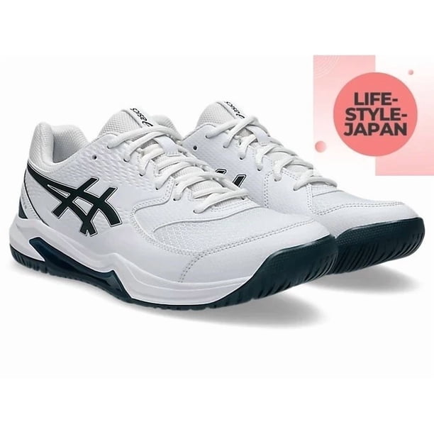 ASICS GEL-DEDICATE 8 (All Court) 1041A408 104 White/Saxon Green Men Tennis Shoes