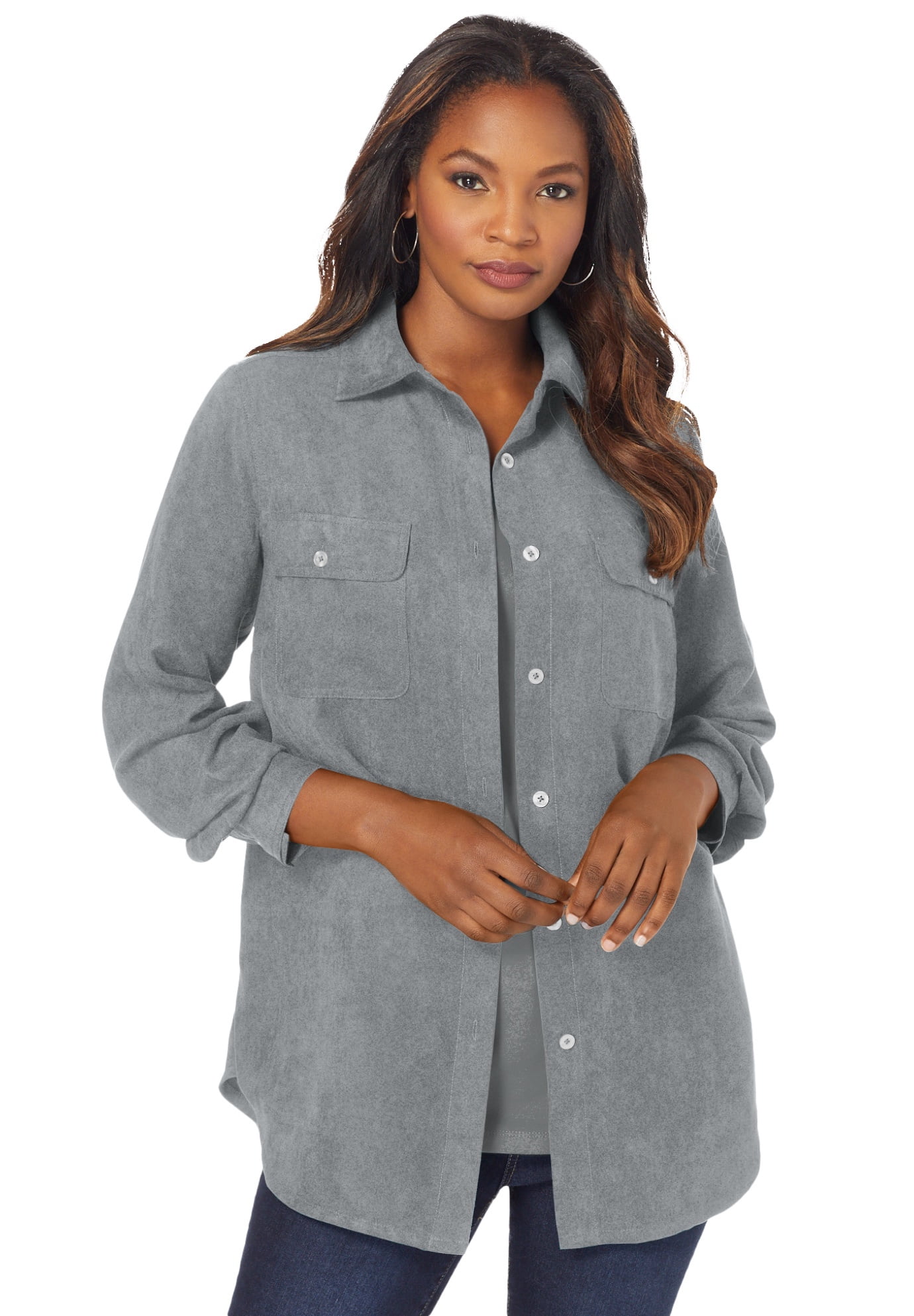 suede shirt womens