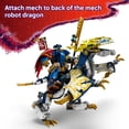 thumbnail image 5 of LEGO NINJAGO Rogue’s Mech Dragon Rider Building Toy - Dragons Rising Play Set & 4 Ninja Toy Minifigures for Boys & Girls, Ages 8+ - 2 Ways to Build & Play - Gift Idea for Birthdays - 71843, 5 of 8