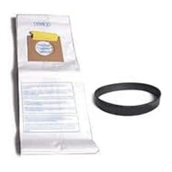 Replacement Part For Hoover WindTunnel Upright Type Y Vacuum Cleaner Paper Bags 9PK With 2pk Windtunnel Flat Belts