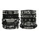 thumbnail image 1 of 10pzs Pulseras Para Hombre De Cuero Piel Brazalete Regalo Xtellar negro, 1 of 4