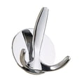 thumbnail image 2 of Monstrate Ganchos para toallas Wopeite: ganchos para puertas impermeables y a prueba de humedad con gran capacidad de carga de acero inoxidable Juegos de accesorios de baño Gancho doble para bata, 2 of 6
