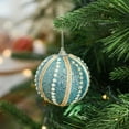 thumbnail image 2 of JLFNYA Christmas Tree Ornaments Clearance,Christmas Balls Ornament,Christmas 8cm Christmas Tree Foam Pendant Christmas Decorations Pearl Hanging Colored, 2 of 6