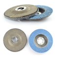 thumbnail image 4 of 1pc / 4pcs Flap Discs Discos de lijado 115 mm 4,5 pulgadas 40/60/80/120 Grit Grinding rueda de paletas for Angle Grinder abrasivo herramienta de lijado Disc, 4 of 6