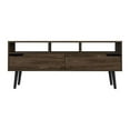 thumbnail image 1 of TUHOME Oslo Tv Stand - Dark Walnut - Engineered Wood - For Living Room, 1 of 9