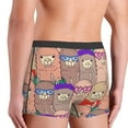 thumbnail image 5 of Balery Cute Lamas Men's Boxer Briefs, Soft and Breathable Cotton Underwear with nylon Waistband-XX-Large, 5 of 9