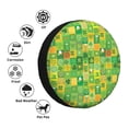 thumbnail image 4 of Lsque St. Patrick's day Pattern Tire Covers - Tough Tire Wheel Protector for Truck, SUV, Trailer, Camper, RV-14 inch, 4 of 6