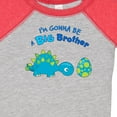 thumbnail image 4 of Inktastic Happy Dinosaur Future Big Brother Boys Baby Bodysuit, 4 of 5