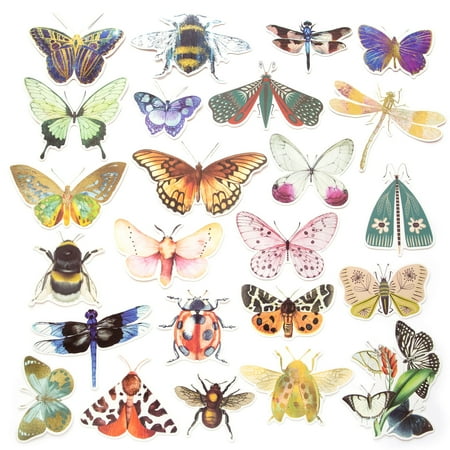 UPC: 0195158477702 | Things with Wings Die Cut Stickers by Recollections™