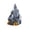 Grany, variant on Decorr Mini Resin Halloween Haunted House Decor, 1.89" Spooky Tiny Ghost House, Hand Carved Miniature Village Building Ornament for Diy Mini Landscape Mantel Fall Table Layout, 1PC